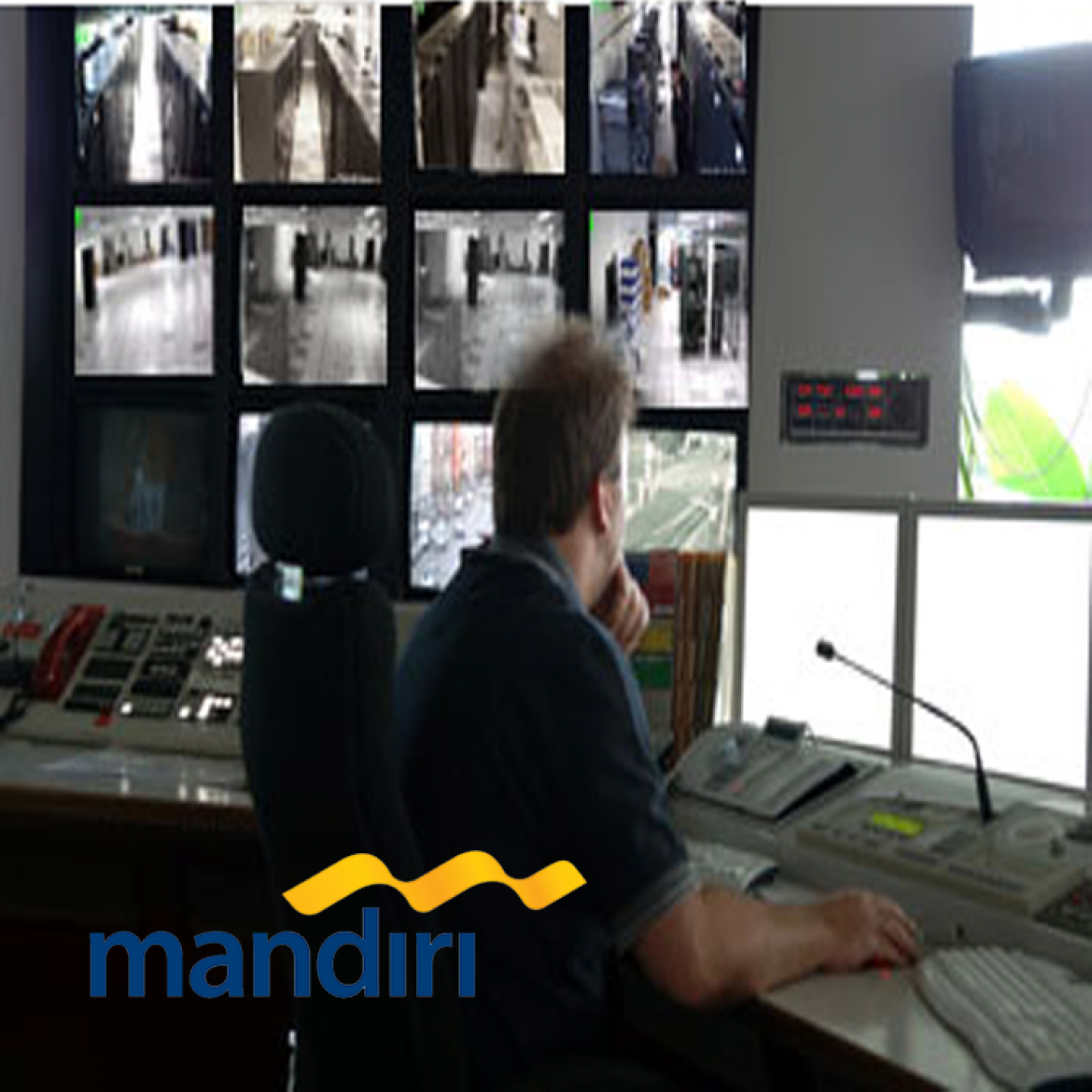 Security System Data Center Bank Mandiri – Jakarta